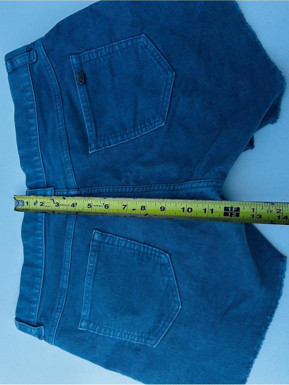 Carve Designs Slate Blue Cutoff cord Shorts - Picture 10 of 11